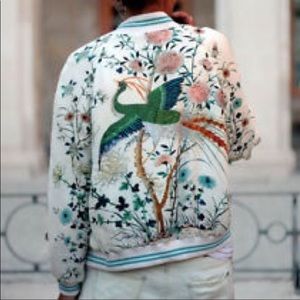 Asian Inspired Bomber Jacket